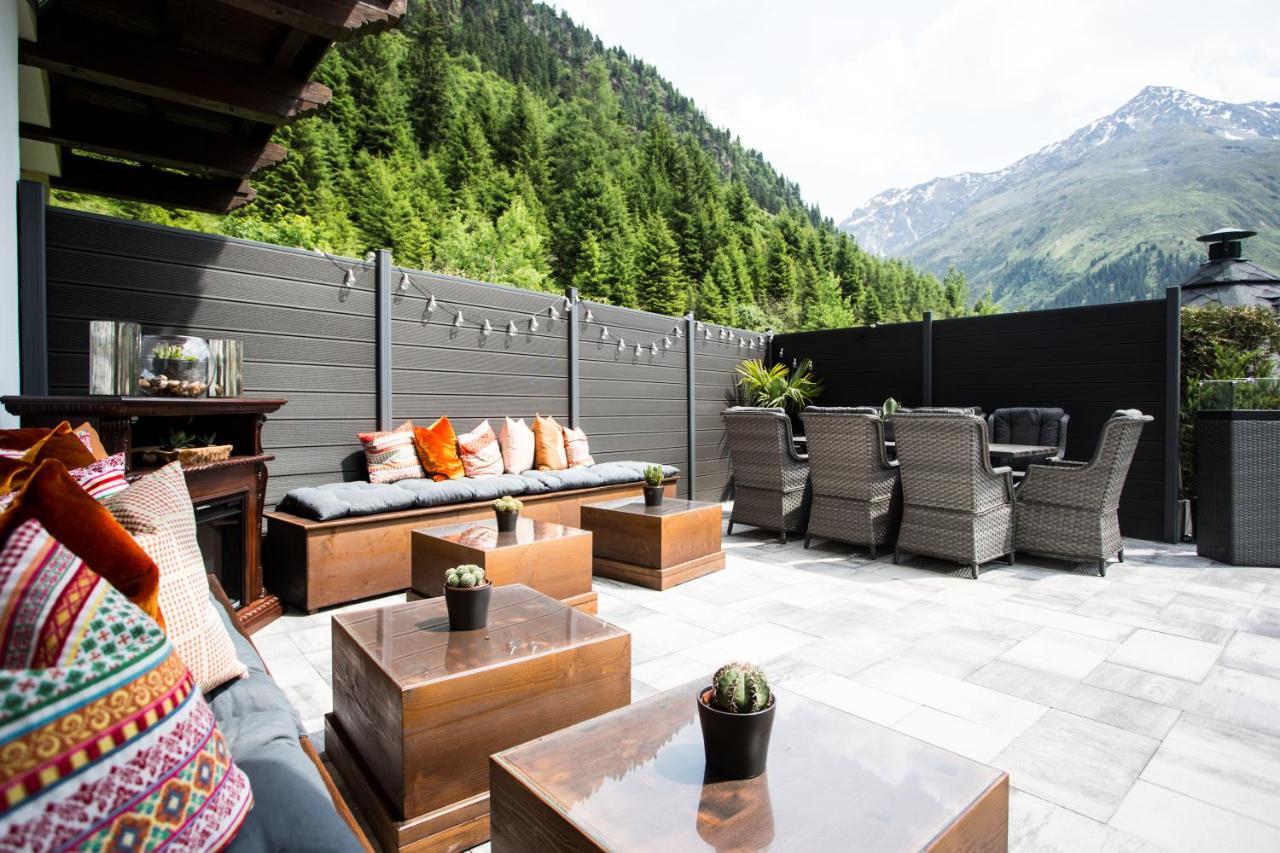 Boutique Hotel Mandarfnerhof Sankt Leonhard im Pitztal Luaran gambar